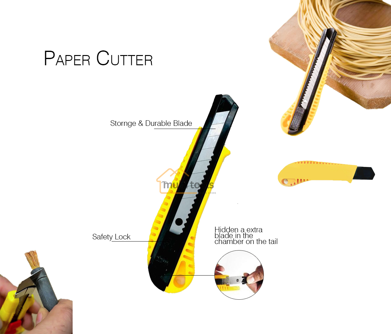 Utility Knife With High Carbon Steel